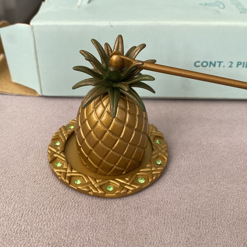 Partylite Gold Pineapple Candle Snuffer